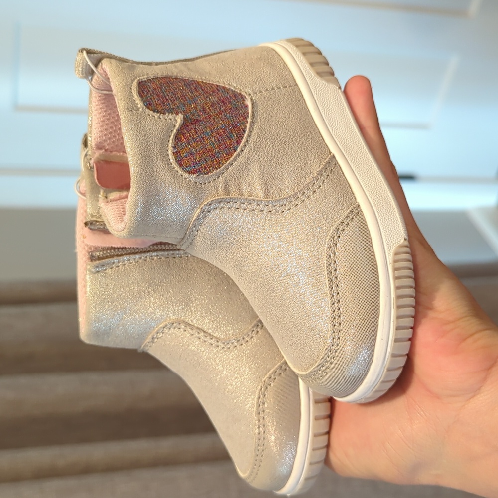 Stride Rite Silver Boots